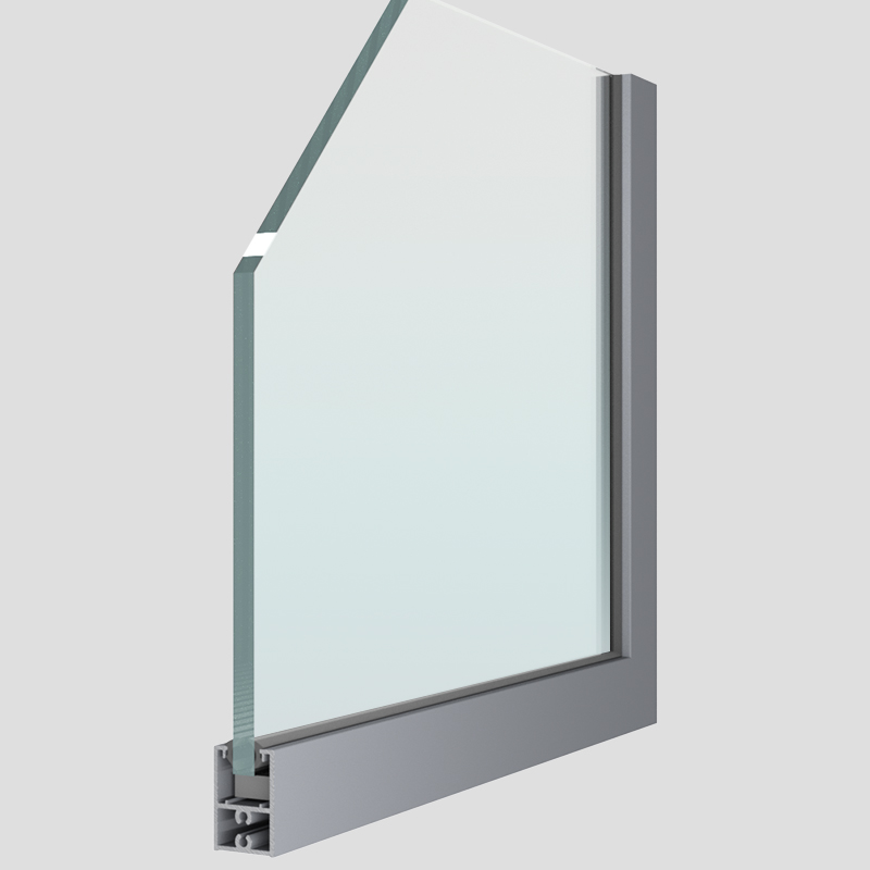 LR-1000 ultra-thin aluminum glass profile
