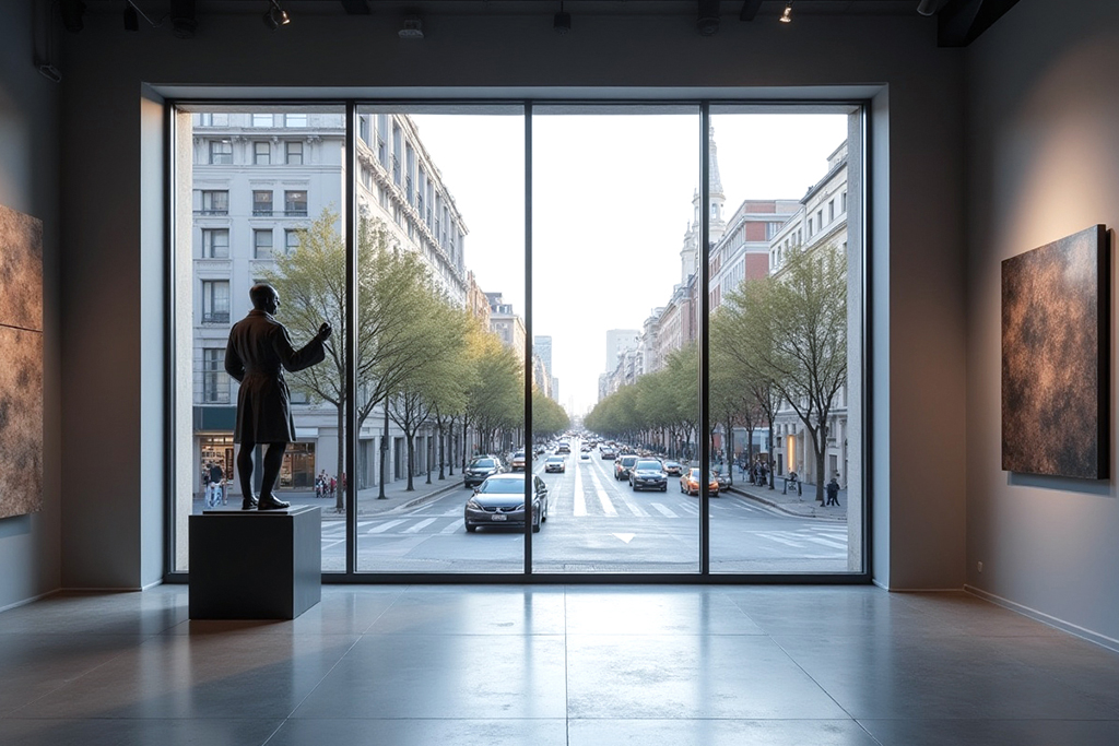 GLR-65 Grande storefront system application
