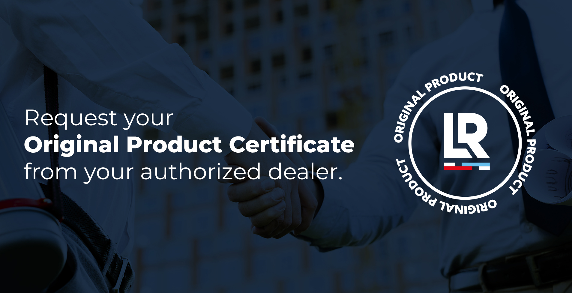One Step Ahead Every Project — Linea Rossa Original Product Certificate