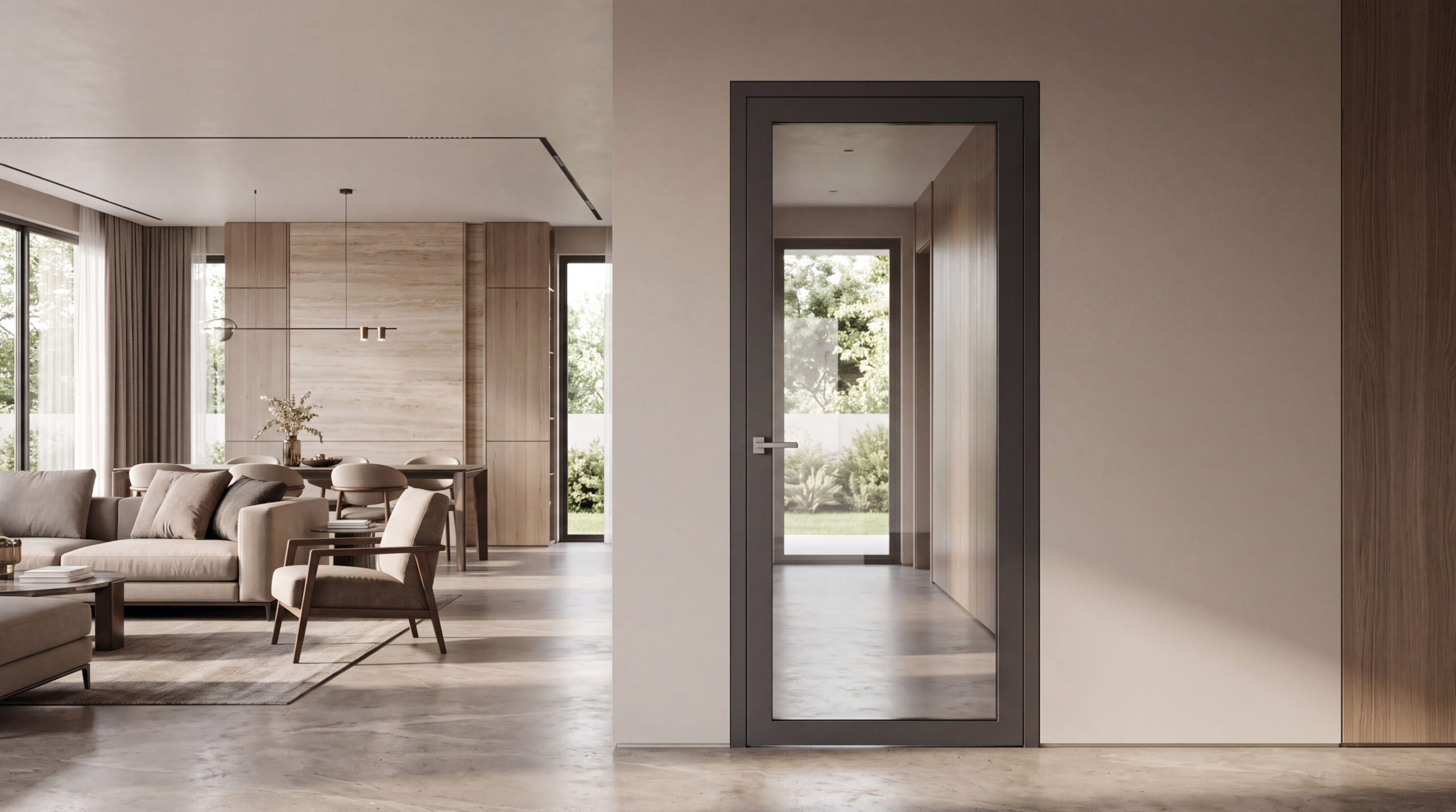 LR-5100D Flush Insulated Opening System application