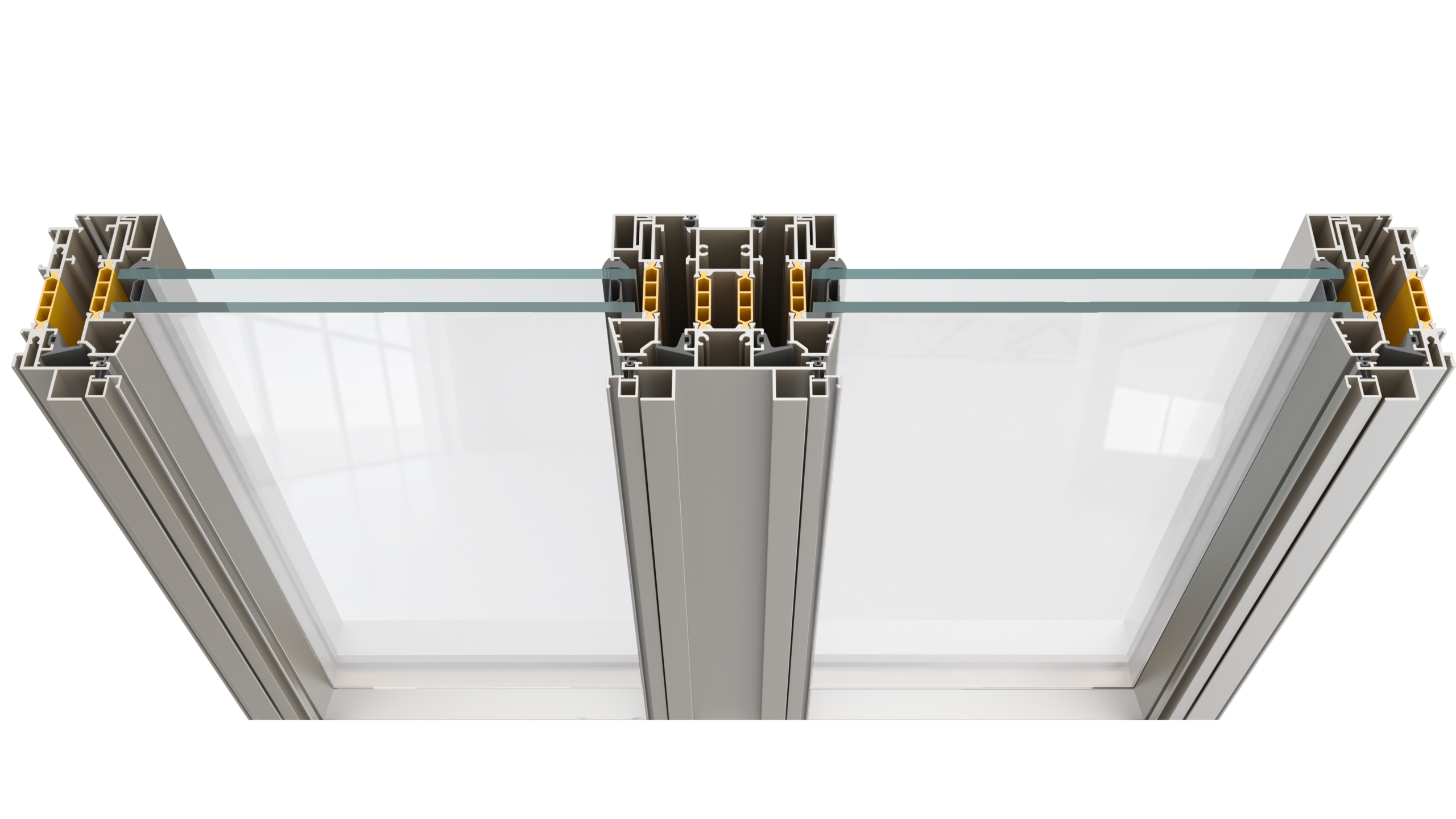 GLR54 SL Slim Inward-Opening Window System – Linea Rossa Aluminum ...