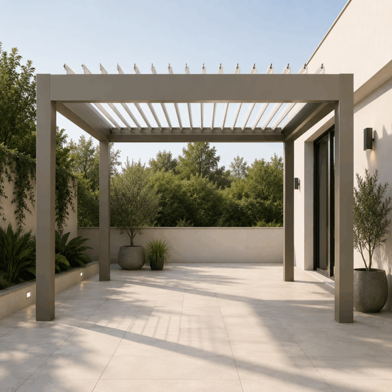LR-8800 Bioklimatik Pergola doğal aydınlatma uygulaması
